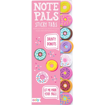 Afbeelding van Ooly labels sticky notes donuts