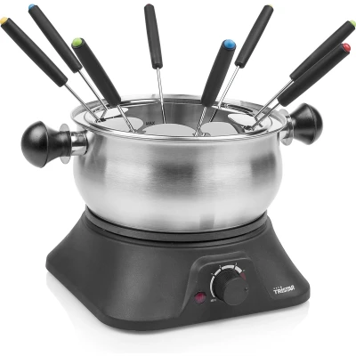 Afbeelding van Tristar Fonduepan FO 1106 Elektrische Fondueset 8 personen 1.3 liter RVS