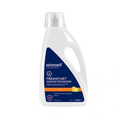 Image de BISSELL Solution de Nettoyage FreshStart Formule Conçue pour Nettoyer et Améliorer la Performance des Machines CrossWave 2L Parfum Frais Citronné Aide à Prévenir les Mauvaises Odeurs 3556