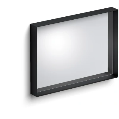 Afbeelding van Clou Look at Me spiegel 70cm met omlijsting mat zwart