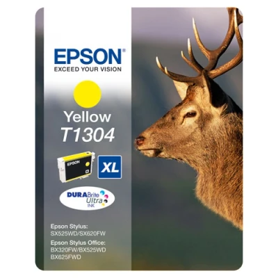 Afbeelding van Epson T1304XL Inktcartrdige / Geel