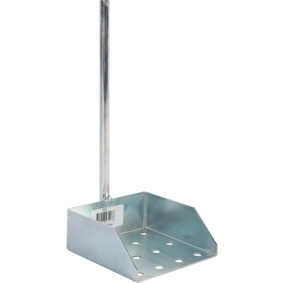 Afbeelding van Putschep verzinkt met metalen steel 116 cm vierkant model tuin accessoires