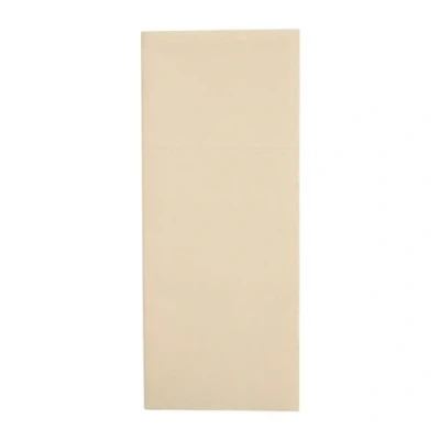 Afbeelding van Fiesta Recyclebaar Premium Tablin Dinerservet Crème 48x40cm Airlaid Pocket Fold (pk 400) FE278 Restaurant Hotel Professioneel