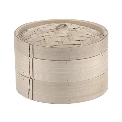 Afbeelding van Paderno World Cuisine 29,9 cm bamboe stoompan set