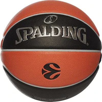 Afbeelding van Spalding Euroleague Varsity Tf 150 Rubber Indoor/Outdoor Basketbal Heren Oranje / Zwart Maat: 7