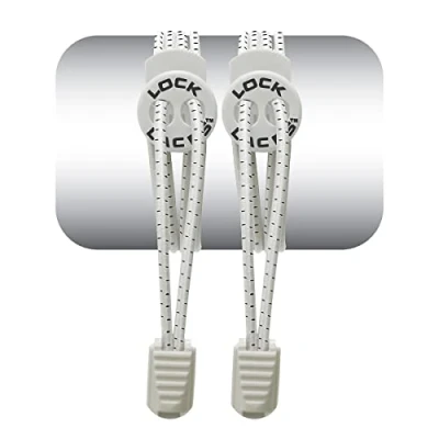 Afbeelding van Lock Laces elastische veters wit one size