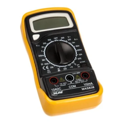 Image de Inline multimètre, avec sonde de température