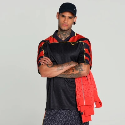 Afbeelding van Puma ROAD TO Unity Tshirt print, Maat: Medium, New navy