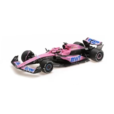 Afbeelding van BWT Alpine F1 Team A523, Ocon, Bahrain GP 2023 1:18 Minichamps