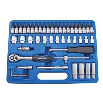Afbeelding van SW Stahl 06455L Gereedschapset 47 4, 4.5, 5, 5.5, , 7, 8, 9, 10, 11, 12, 13, 14, T10, T15, T20, T25, T30, T40, PH1, PH2, PH3, PZ1, PZ2, PZ3 6,3 (1/4&quot;)