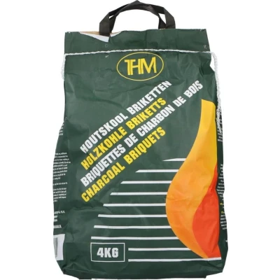 Afbeelding van THM Houtskool Briketten 4 kg