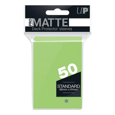 Afbeelding van Pro Deck Protectors Light Green (50 stuks)