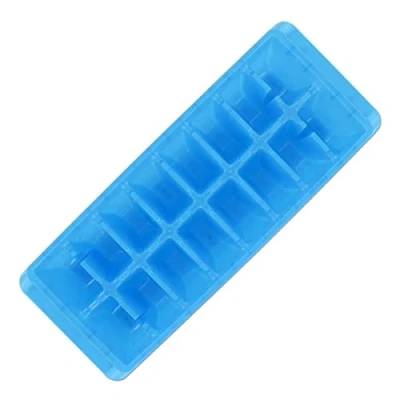 Afbeelding van Blauw ijsblokjesbakje, capaciteit 16 ijsblokjes Fackelmann Bar Concept
