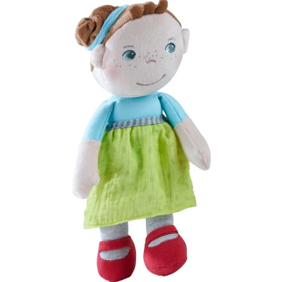 Afbeelding van Haba Knuffelpop Marta Junior 29 Cm Katoen/polyester Groen