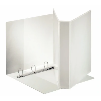 Image de Esselte 55295 classeur à anneaux personnalisable a4 maxi capacité de 380 feuilles carton recouvert polypropylène 4 bl