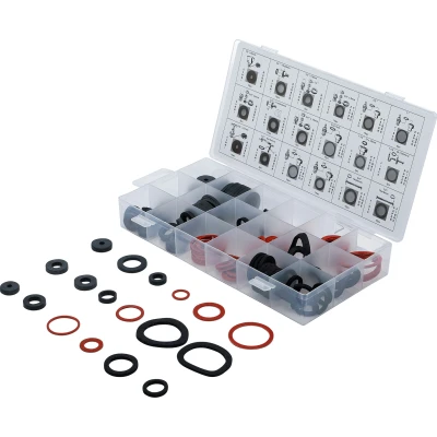 Afbeelding van BGS Assortiment afsluitringen rubber en glasvezel 141 delig