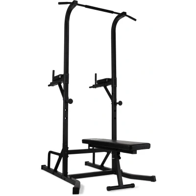 Afbeelding van VirtuFit Power Tower Deluxe met Fitnessbank