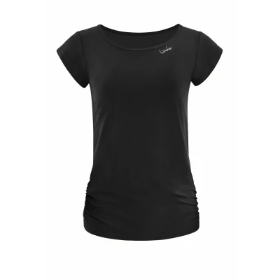 Afbeelding van Winshape Functional Light AND SOFT Tshirt basic, Dames, Maat: XS, Black