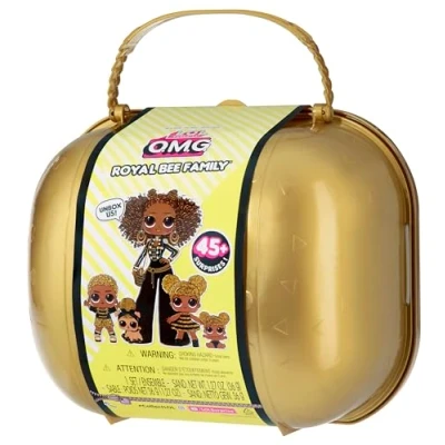 Afbeelding van LOL Surprise OMG Royal Bee Family Pack meer dan 45 verrassingen pop Bee, Tots Queen King Lil Pup huisdier kinderen vanaf 4 jaar