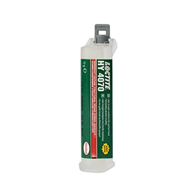 Afbeelding van LOCTITE HY 4070, 2K lijm met hybride technologie, snelle bevestiging door cyanoacrylaatcomponent, temperatuurbestendige 2 componenten voor verticale oppervlakken, 1 x 11 g