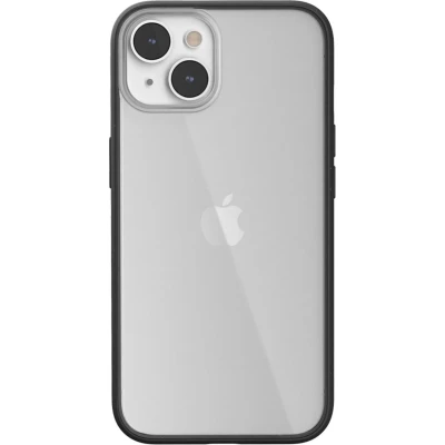 Afbeelding van Woodcessories clear Case bio geschikt voor iPhone 14 gemaakt van materialen Black