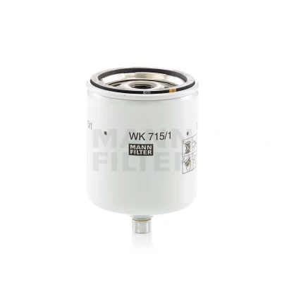 Afbeelding van MANN FILTER WK 715/1 x Brandstoffilter Opschroeffilter Met pakking