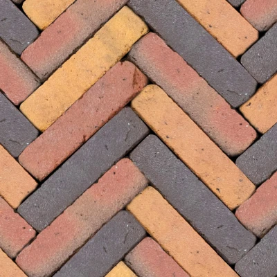 Afbeelding van Art Bricks Waalformaat 5x20x6,5cm ruijsdael geel/bruin
