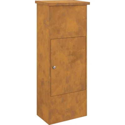 Afbeelding van vidaXL Pakket Inwerpkoker Roestig 44.5 x 29 110.5 cm Cortenstaal