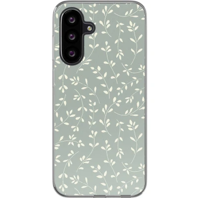 Afbeelding van imoshion hoesje Geschikt voor Samsung Galaxy A26 Design Smoke Green Flowers
