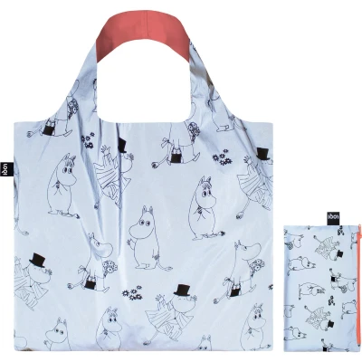 Afbeelding van LOQI Bag Moomin Family Pattern