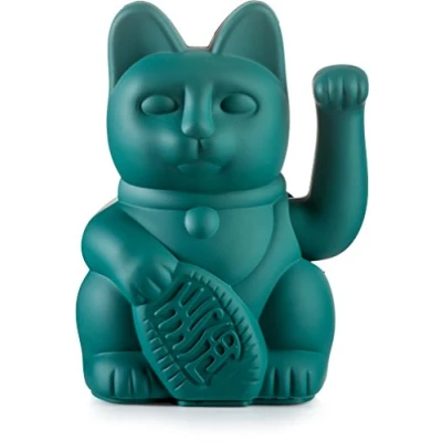 Afbeelding van Lucky Cat Groen Familie