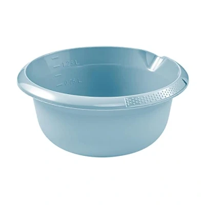 Afbeelding van keeeper Multifunctionele kom met schenktuit, rond, 1,5 l, Ø 20 cm, Björk, Nordic Blue