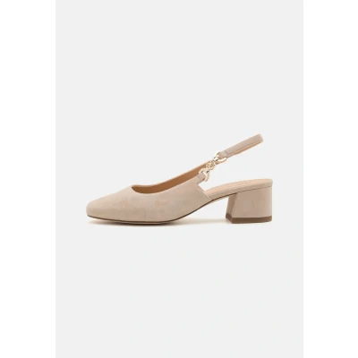 Afbeelding van Peter Kaiser Klassieke pumps, Dames, Maat: 38, Sand Veloursleer