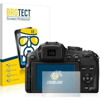 Afbeelding van BROTECT Screenprotector voor Panasonic Lumix DMC FZ200 Folie Beschermfolie Beschermglas transparant