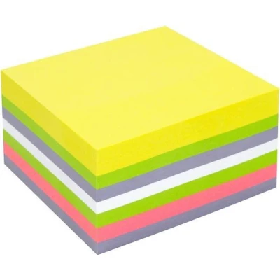Afbeelding van Info Notes In 5654 80 75X75Mm, 400 Blaadjes, 5 Kleuren, Fsc.