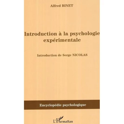 Image de Introduction à la psychologie expérimentale