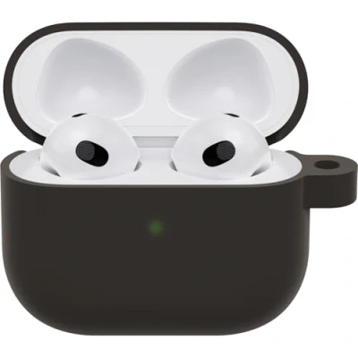Afbeelding van OtterBox Hoofdtelefoonhoesje voor Apple AirPods Pro (1e/2e generatie) (Hoofdtelefoon hoes), Hoofdtelefoon Tassen + Beschermende Covers, Zwart