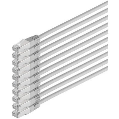 Afbeelding van Shiverpeaks S/CONN maximale connectiviteit Netwerkkabel patchkabel, cat 6, S/FTP, PIMF, halogeenvrij, VE10, 7,5m (CAT6, 7.50 m),