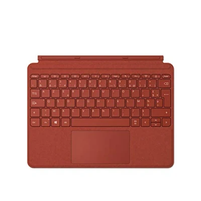 Image de Clavier Type Cover Microsoft Surface Rouge Coquelicot pour Go, Go 2 et 3