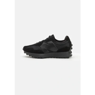 Afbeelding van New Balance 327 Unisex Sneakers laag, Maat: 39.5, Black Leer en textiel