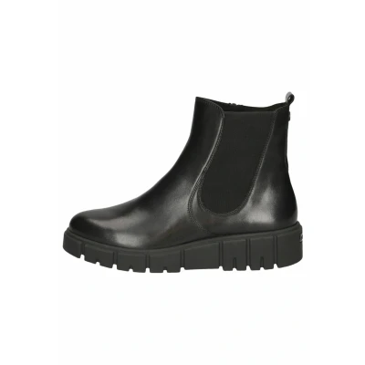 Afbeelding van CAPRICE Damen Chelsea Boots mit Reißverschluss Elegant, Schwarz (Black Nappa), 41 EU