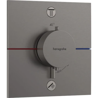 Afbeelding van Hansgrohe ShowerSelect Comfort E thermostaat inbouw voor 2 functies