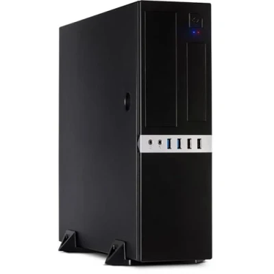 Afbeelding van Inter Tech IT 503 computerbehuizing Mini Toren Zwart