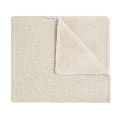 Afbeelding van Baby&#039;s Only Wiegdeken Sky Teddy Warm Linen