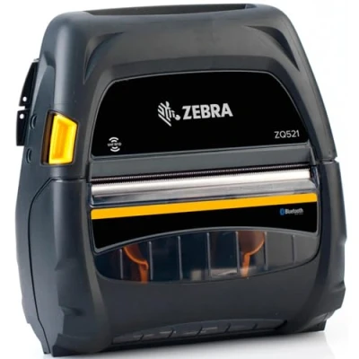 Image de Zebra ZQ500 Series ZQ521 Imprimante d&#039;étiquettes thermique direct Rouleau (11,3 cm) 203 dpi jusqu&#039;à 127 mm/sec USB 2.0, NFC, Wi Fi(ac), Bluetooth 4.1 barre de déchirement
