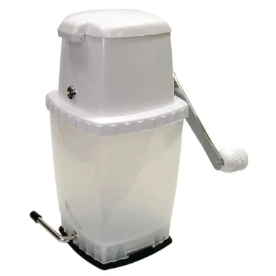 Afbeelding van IJscrusher met vacuümbasis wit