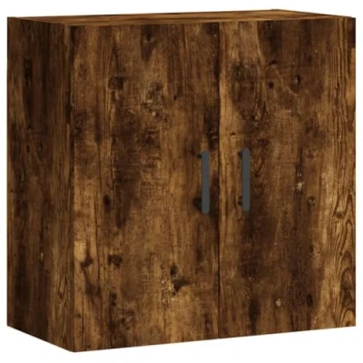 Image de vidaXL Armoire murale chêne fumé 60x31x60 cm bois d&#039;ingénierie829977