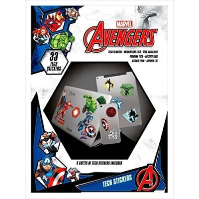 Afbeelding van Stickerset Marvel Avengers 5 vellen