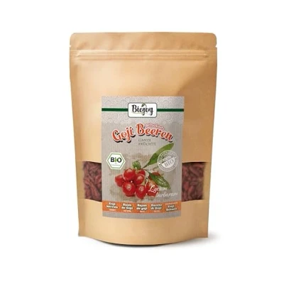 Image de Biojoy Baies de Goji séchées BIO (500 g), entières et sans soufre