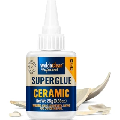Afbeelding van secondelijm voor porselein en keramiek, 25 g, waterdicht temperatuurbestendig tot 150 C